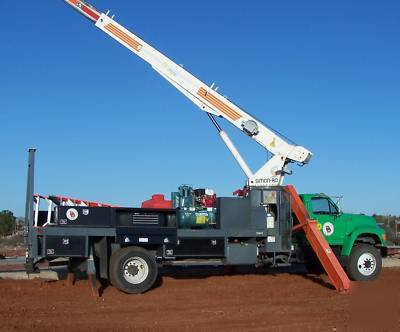 Simon ro tc 2863 14 ton crane service truck cummins gd