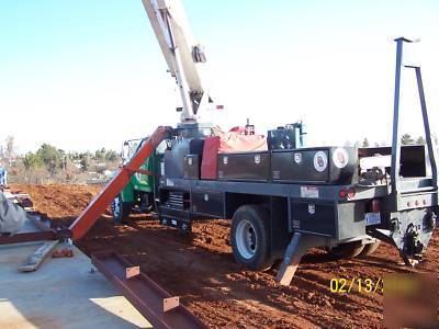 Simon ro tc 2863 14 ton crane service truck cummins gd