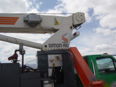 Simon ro tc 2863 14 ton crane service truck cummins gd