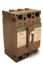  ge TED136040 circuit breaker 3 pole 600 volt*