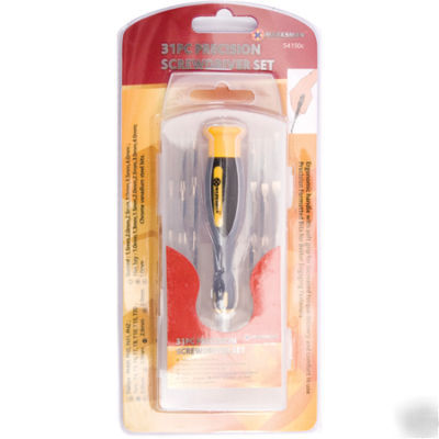 31PC precision bits screwdriver mini screw driver set