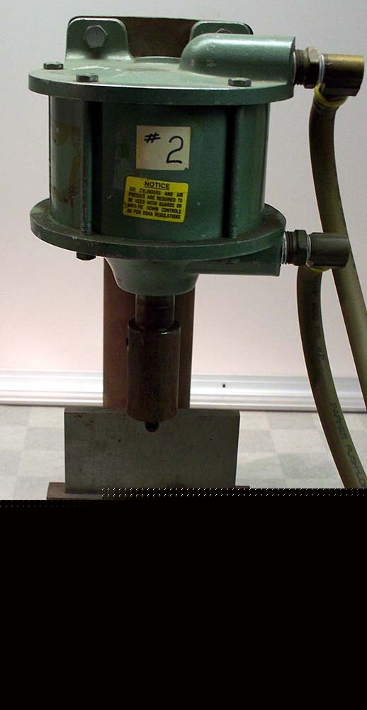 Air mite air arbor double acting air-return press 1 ton