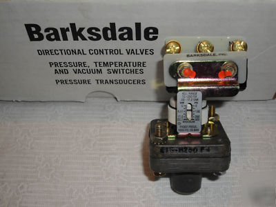 Barksdale E1S-H250-P4 econ-o-trol pressure switch valve