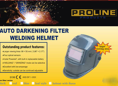 Best 4 sensors auto darkening ce,ansi welding helmet