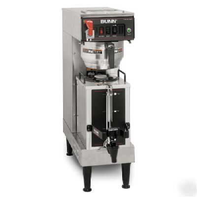 Bunn single cwtf-15 coffee brewer w portable server