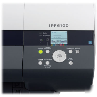 Canon imageprograf (IPF6100) wide format color printer 