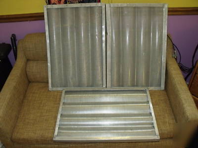 French baguette perforated baking pans 17 3/8