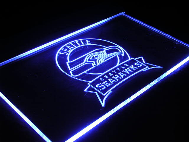 New U0116B seattle seahawks football sport light sign