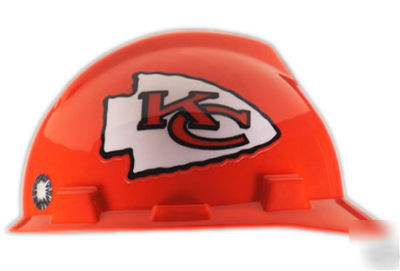 New kansas city chiefs msa construction hard hat osha