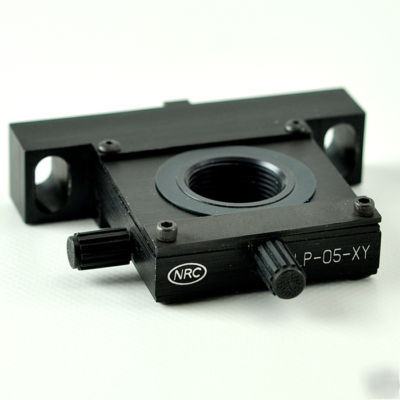 New port lp-05-xy lens positioner top 0.5 diameter optic