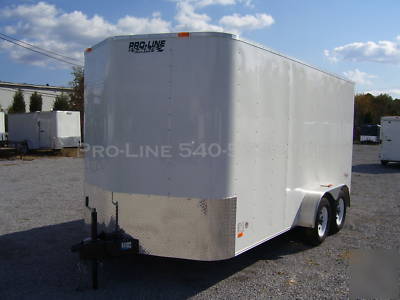 Pace 7 x 14 enclosed cargo/utility motorcycle trailer