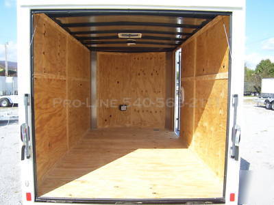 Pace 7 x 14 enclosed cargo/utility motorcycle trailer