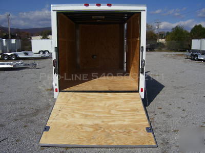 Pace 7 x 14 enclosed cargo/utility motorcycle trailer