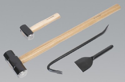 Sealey tools 4PC demolition hammer tool set - AK9113
