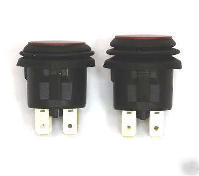 10PCS push button switch R13-527 20.2MM 4P waterproof 