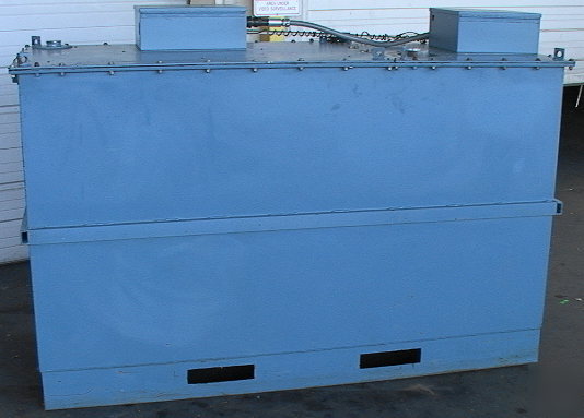 150 kv 7.5KW high voltage dc power supply oil bath tank