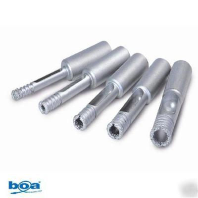 5 pc boa diamond drill bit set quality tool tiles/glass