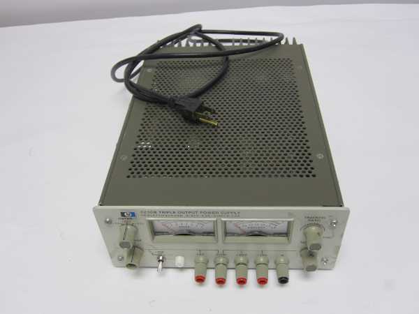 Agilent hp 6236B triple output power supply 6V 2.5A dc