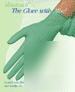 Aloetouch latex lined with aloe vera gel
