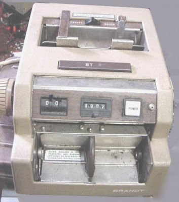 Brandt currency counter 801-10 