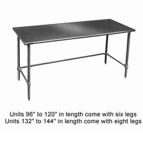 Eagle T3060STB work table, stainless steel top, stainle