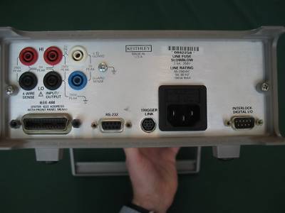 Keithley 2400 source meter with manuals