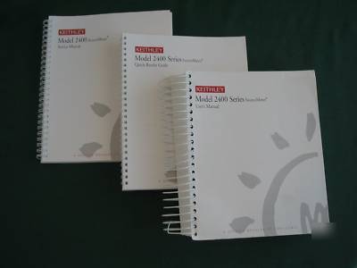 Keithley 2400 source meter with manuals