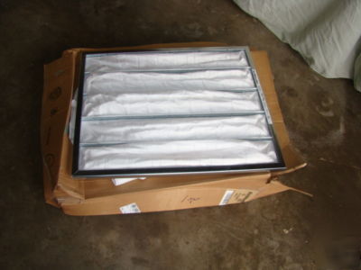 New 2 pocket air filters 24