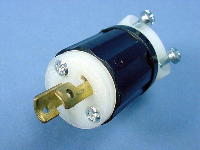 New leviton ML1 midget locking plug twist lock 15A 125V