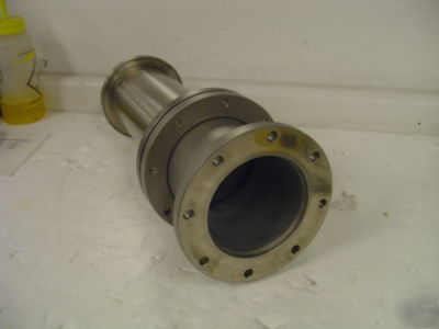Nor cal/hps NW80 gf flange to NW100 cf flange used