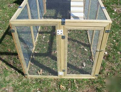Optional run for chicken coop poultry fowl hen house 