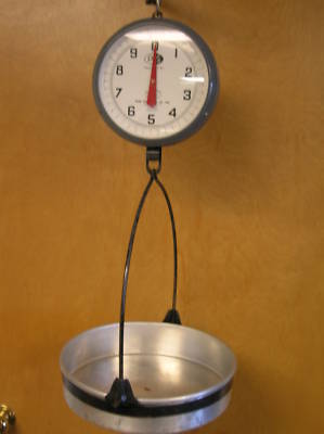 Penn scale mfg co 20 lb x 1/2 oz. hanging scale