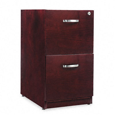 Verona veneer series two-drawer pedestal filemy