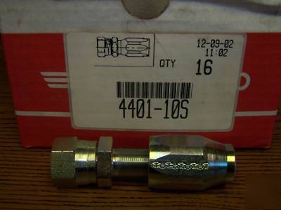 16 - steel reusable hydraulic hose fittings