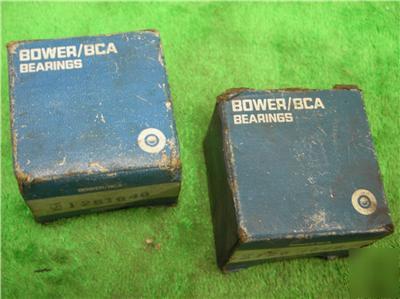 2 bower bca journal roller bearings J261648 nos