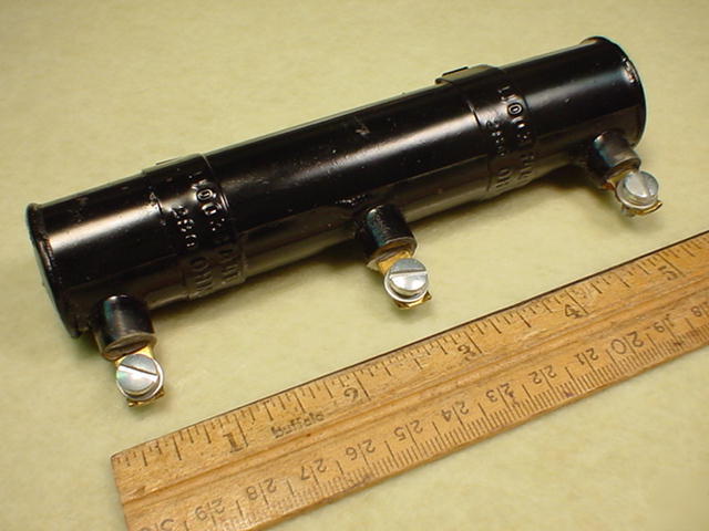 2 cutler-hammer 280 ohm 75 watt power resistor dual 140