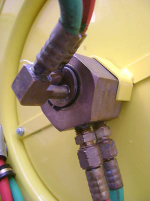 Coxreels ez-coil 50' oxygen-acetylene reel