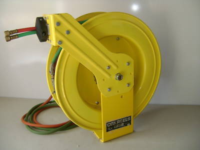 Coxreels ez-coil 50' oxygen-acetylene reel