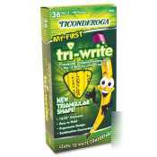 Dixon ticonderoga my first tri-write pencil |1 box|