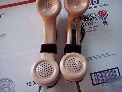 Electricians tools, cable tracer phone set,