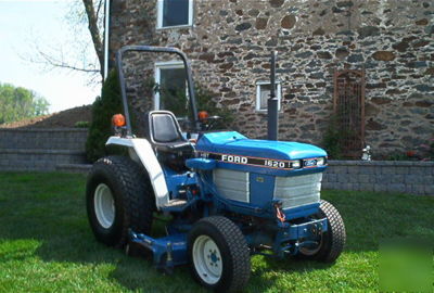 Ford 1620 diesel tractor, 4X4, 60