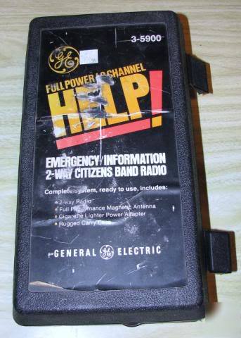 G e full power 40 channel 2 way band radio