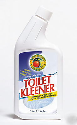 Green earth friendly shower porcelain sink bowl cleaner