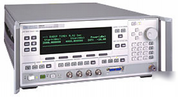 Hp/agilent 83623B-001-002 synthesized signal generator,