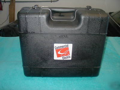 Large-commercial electric hard side tool case-lock box