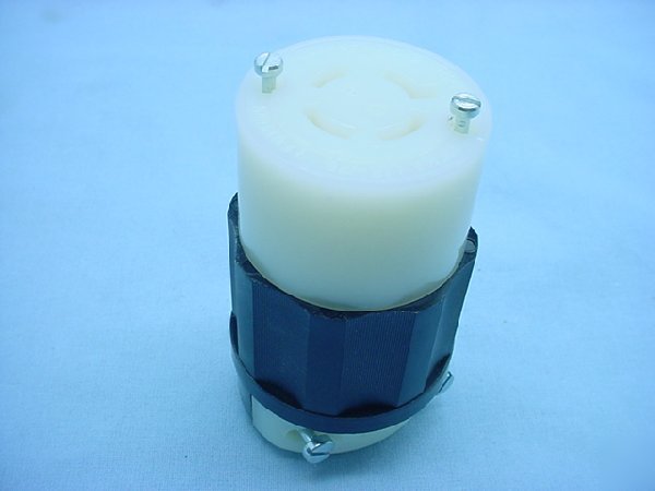 Leviton L16-20 locking connector twist lock 20A 480V 3Ã¸
