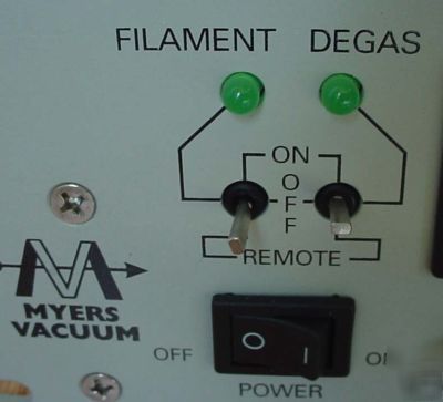 M myers vacuum gic-419 hot cathode controller