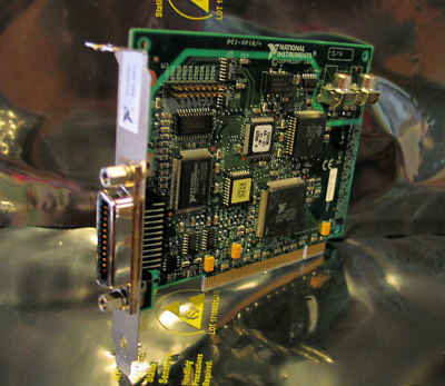 National instruments pci-gpib+ gpib interface 
