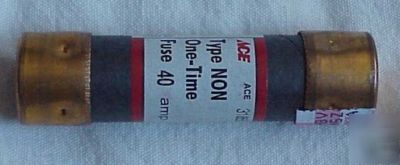 New 40 amp one time cartridge fuse ace 31066, non-40 ** *