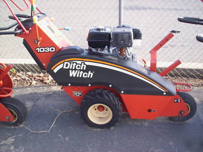 New ditch witch 1030 walk behind trencher